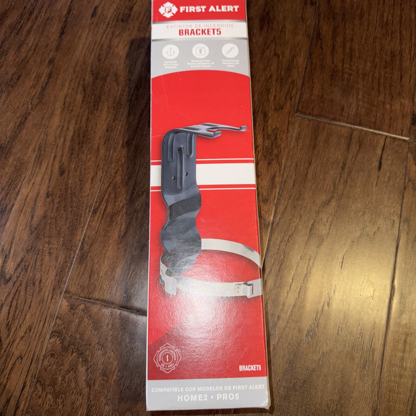 First Alert BRACKET5 Fire Extinguisher Bracket, 5 Lb.