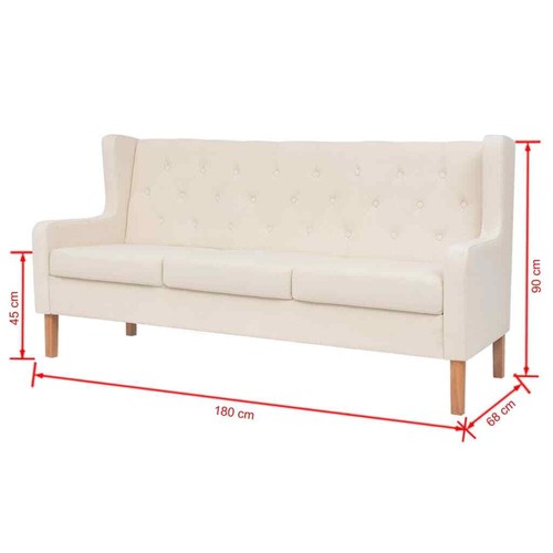 1/2/3-Sitzer Sofa Skandinavisch Stoff Couch Polstersofa Stoffsofa Loungesofa DE - Bild 3 von 61