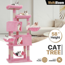 Cat Tower Kitten Playing Condo House Cat Tree Scratching Posts Sturdy for Rest