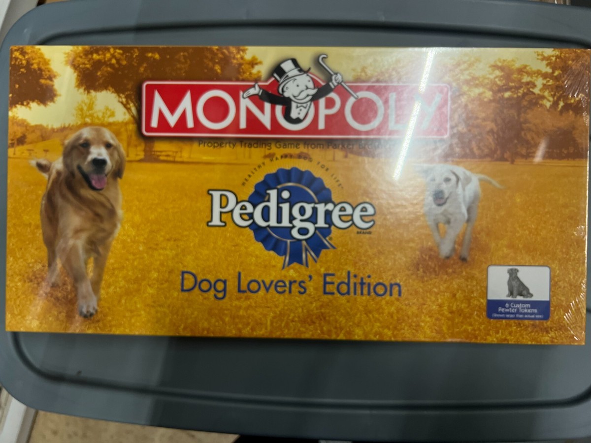 2002 Pedigree Dog Lovers Edition Monopoly RARE Board Game for sale