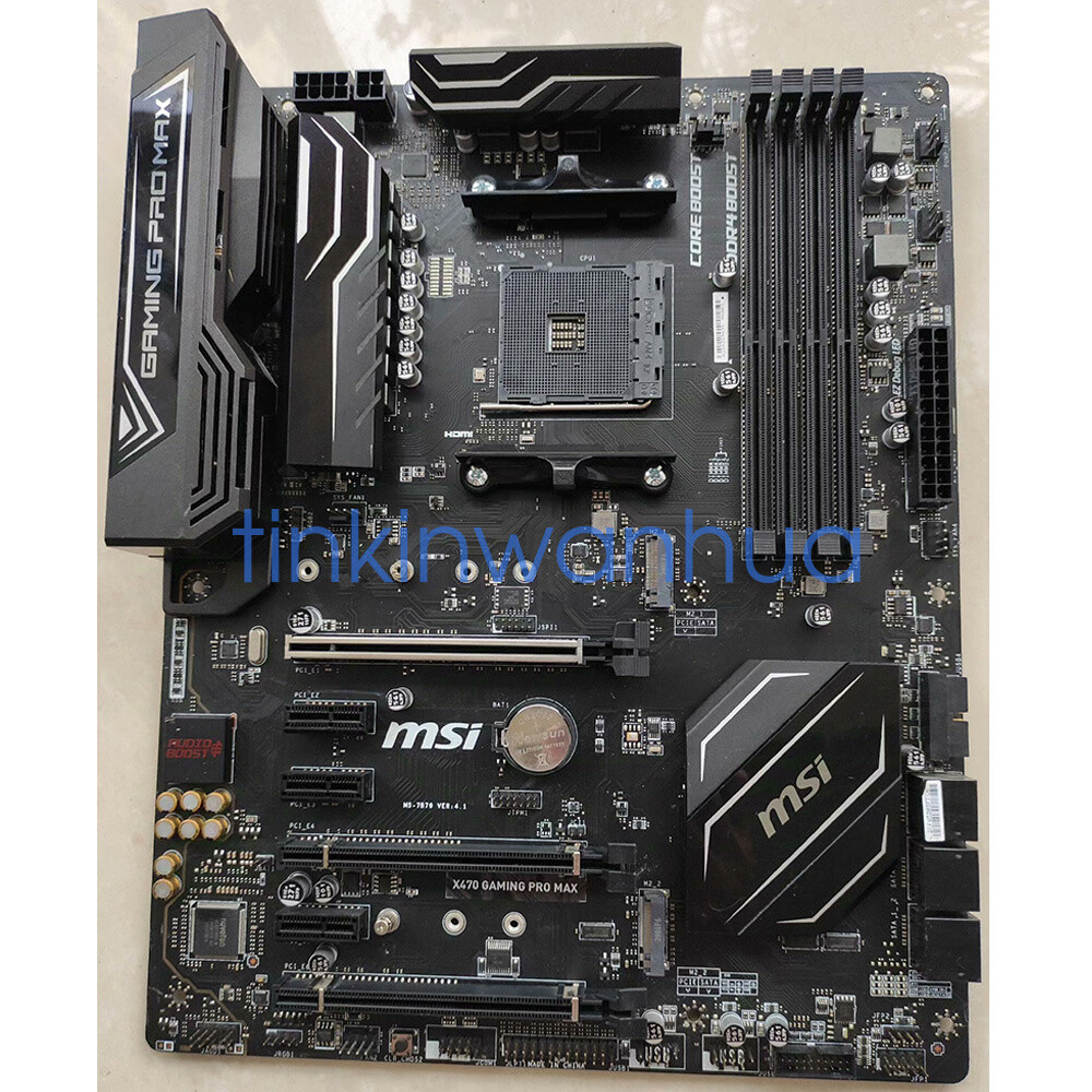 msi X470 GAMING PRO MAX +メモリ16GB DDR-4×2 For MSI X470 GAMING PRO MAX Motherboard Socket AM4 DDR4 ATX | eBay