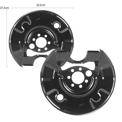 GEARMONSTER 2x ANKERBLECH FÜR BREMSSCHEIBE HINTEN FÜR VW CORRADO GOLF 2 3 1H 4 CABRIO POLO