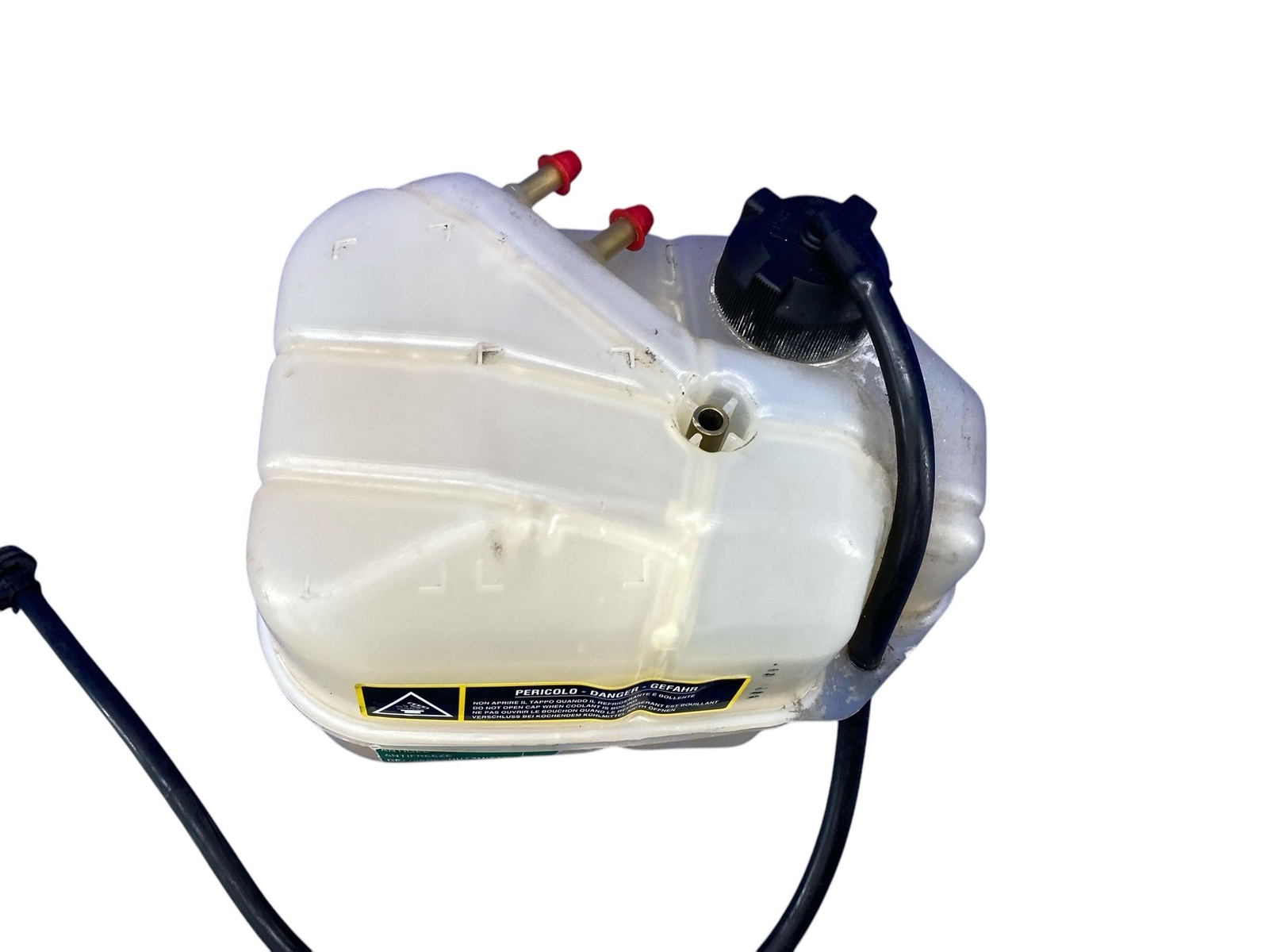 2008-2014 FERRARI CALIFORNIA RWD 4.3L COOLANT EXPANSION TANK OVERFLOW BOTTLE