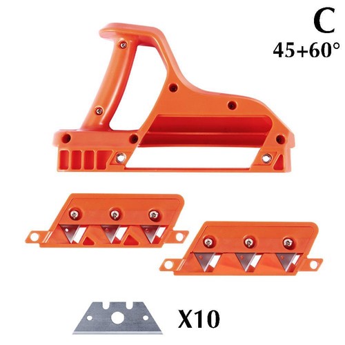 Plasterboard Edger Gypsum Board Hand Plane Drywall Edge Chamfer Woodworking Tool - Picture 7 of 14