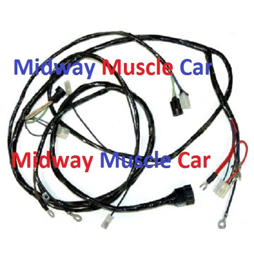 American Auto Wire Headlight Connection Extension Harness For 1958-59 Chevy Impala/Bel Air/Truck