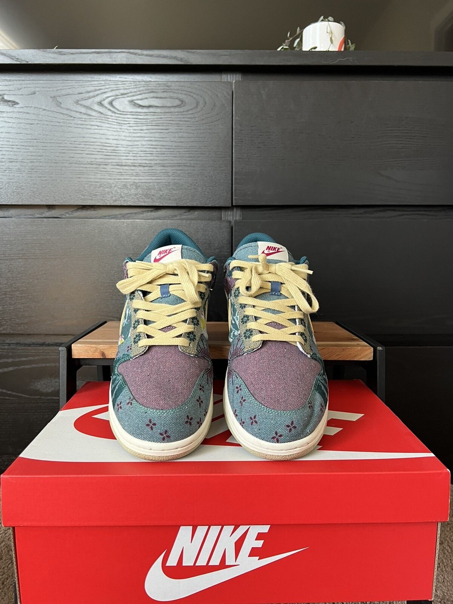 nike dunk low community garden ebay