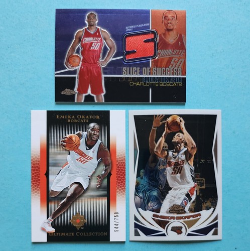 2004-05 Topps Chrome Basketball Set-Break RC Emeka Okafor ssp /750 Patch - Picture 3 of 5