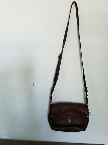 Fossil Brown Preston Leather Small Flap 