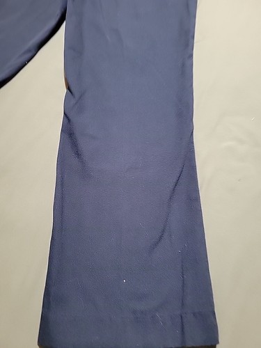De Colección Años 70 Wrangler Western Pantalones Para Hombre Talla 30 X 30 Azul Marino Pantalones Años 80 - Imagen 8 de 10
