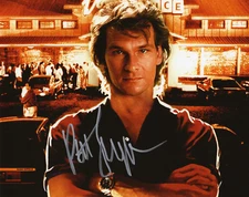 RP Patrick Swayze Signed Photo 8x10 Reprint COA Road House Movie Poster