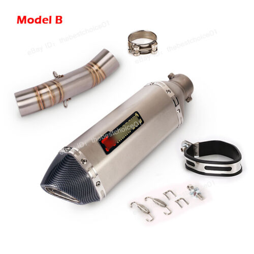 Sistema de escape de tubería silenciador escape de tubo de enlace medio para Honda CB500X CB500F CBR500R - Imagen 4 de 12