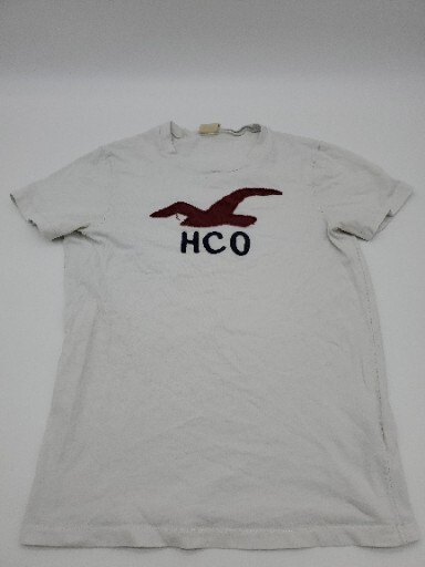 Hollister California T-Shirt Men Small White Logo  Embroidered …#17730