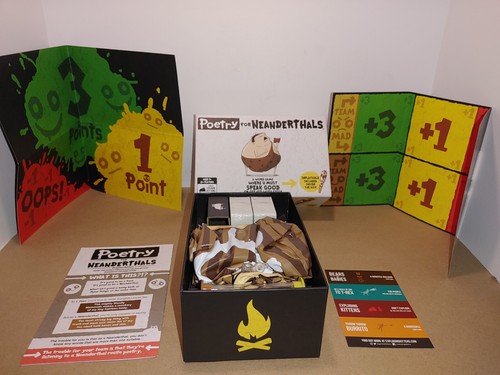 Poetry for Neanderthals by Exploding Kittens - Family Card Game - Picture 4 of 4