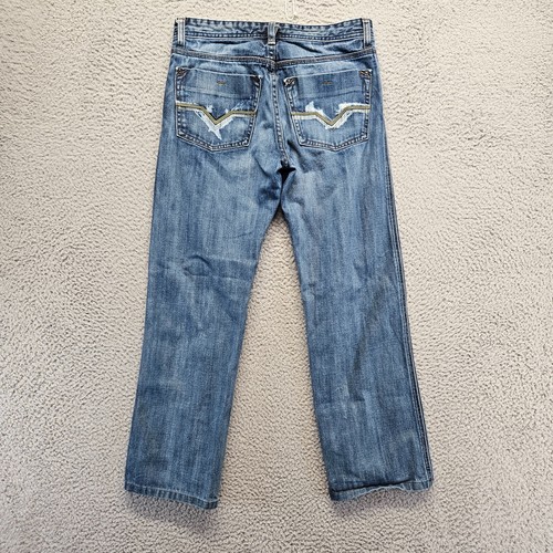Diesel Jeans Kids Size 14 Blue New Preslim SP1 Denim Straight Leg Medium Wash - Picture 8 of 13
