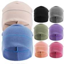 Men Women Tactical Winter Fleece Skull Cap Windproof Ski Thermal Warm Beanie Hat