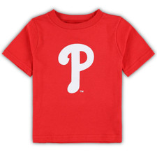 Youth Philadelphia Phillies Outerstuff Red Primary Logo T-Shirt