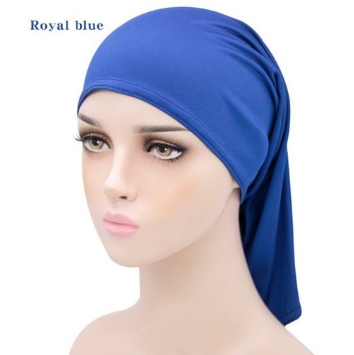 Plain Muslim Head scarf Inner Hijab Caps Islamic Underscarf Ninja Scarf hat - Picture 33 of 44