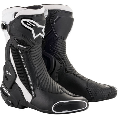 SMX Plus v2 Motorradstiefel Motorradschuhe Racing schwarz/weiß Herren