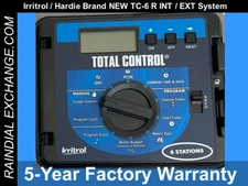NEW - Irritrol Total Control TC-6EX-R 6 Stn EXT/INT -24hr ship & 5yr WARRANTY