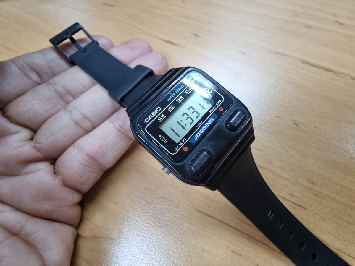 Rare 1986 CASIO Jogging J-31W (179) Japan Jogging Watch | eBay Rare 1986 CASIO Jogging J-31W (179) Japan Jogging Watch | eBay
