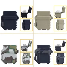 Tactical Lighter Storage Box Container Inner Tank Cigarette Lighter Case Holder