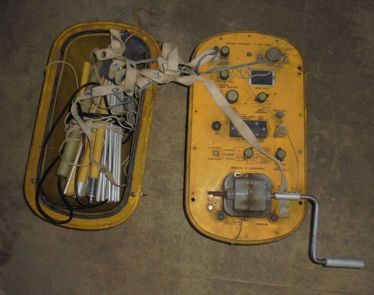 JRC JSL-5 LS3NMG528 - 6/4/14-1 MARINE PORTABLE LIFEBOAT