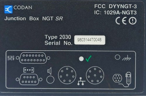 Codan NGT SR Junction Box Type 2030 FCC DYYNGT-3 - 第 9/9 張圖片