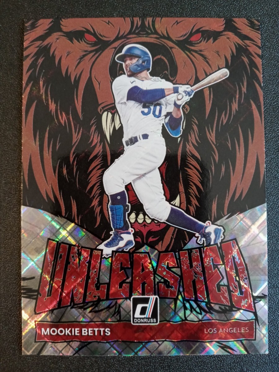 2022 Panini Donruss Unleashed Mookie Betts # UL-4 L.A. Dodgers | eBay