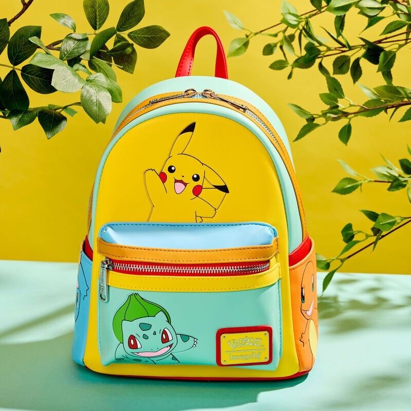 Loungefly Pokémon Starters Colorblock Mini Backpack - NWT Loungefly Pokemon Starters Mini Backpack - Collection Lounge  main image 4