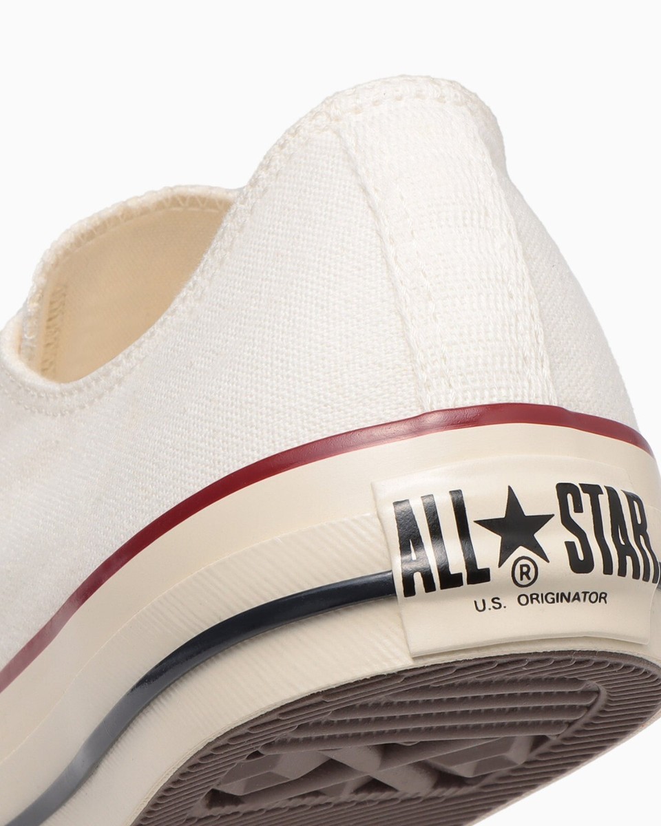 ◆ おちゃ ◆ Converse Japan Canvas All Star OX U.S. ORIGINATOR Spec White