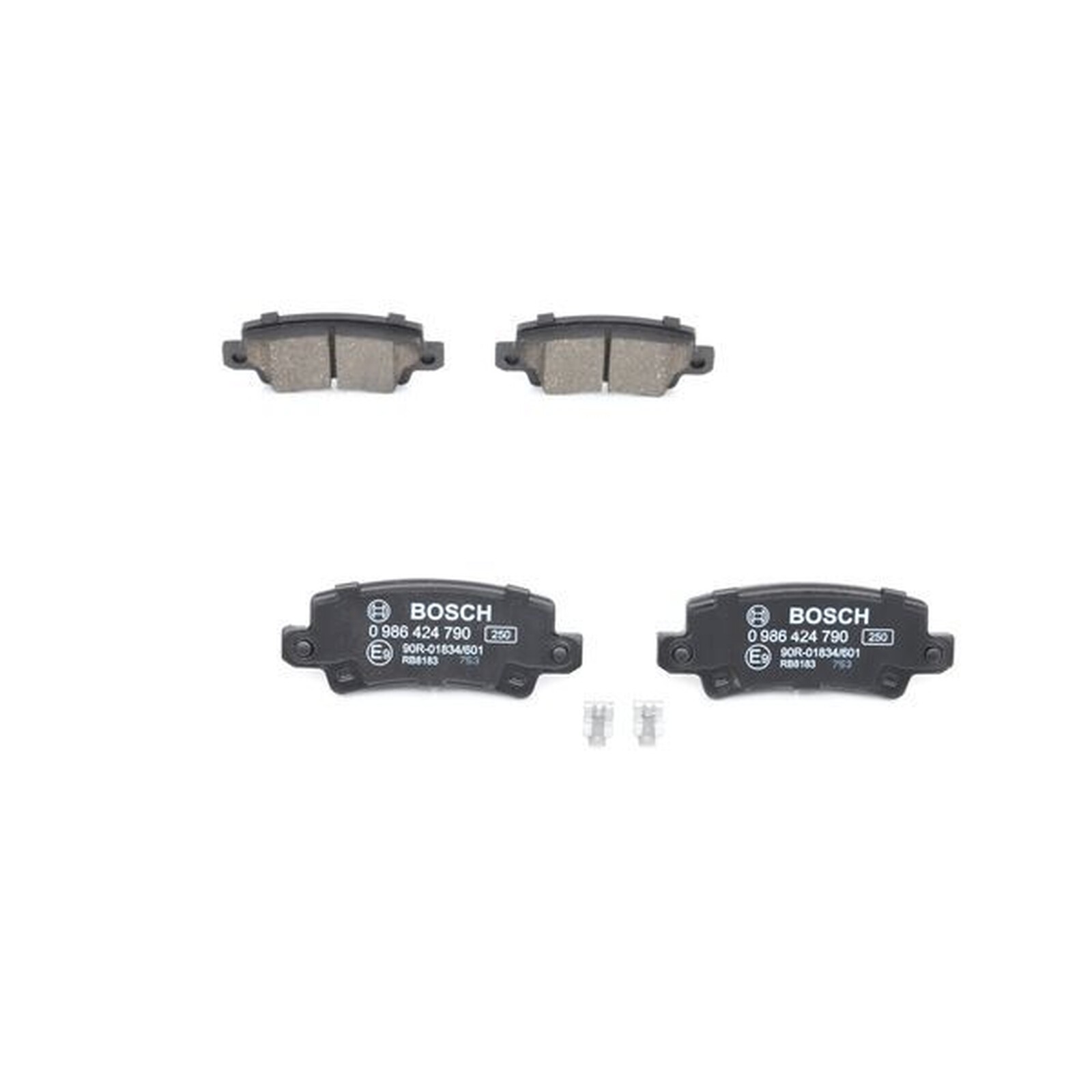 Bosch Brake Pad Set Rear 0986424790 for Toyota Corolla - OEM Quality Guaranteed