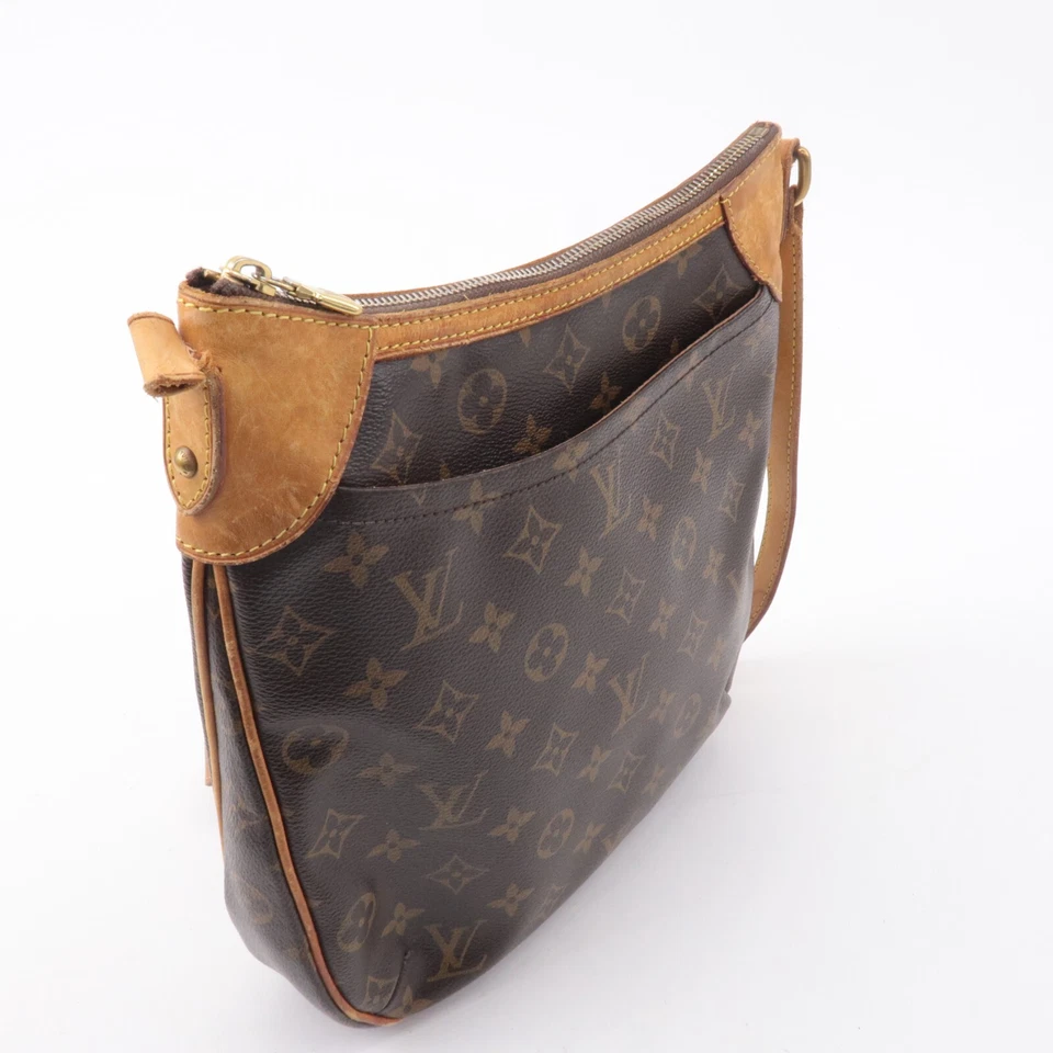 Bolso de Hombro Louis Vuitton Monograma Odeon PM Marrón M56390 Auténtico Usado Foto 3 de 4