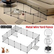 16pcs Large Cat Cage Indoor Cat Villa Double Layer Cat House Anti-jump Cat Fence