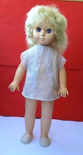 1970's USSR Soviet Russian LARGE Size Plastic DOLL in Original Clothes
