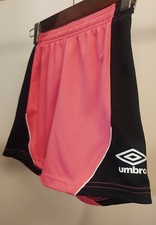 Umbro Girls Athletic Hot Pink Shorts XXS