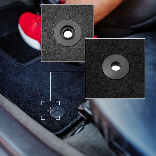 Alfombrillas Terciopelo Negro Ford Tourneo Courier Combi (2014-) - Imagen 3 de 11