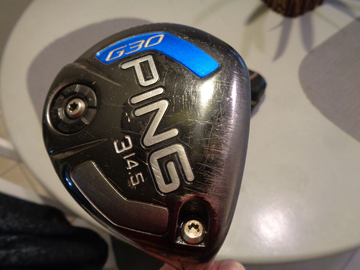 Ping G30 14.5° 3 Wood Regular Graphite Shaft Ping Grip & Ping Head Cover* Ping G30 14.5° 3 Wood Regular Graphite Shaft Ping Grip & Ping Head Cover*