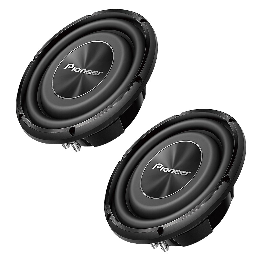 Сабвуфер X2 Pioneer 10 с неглубоким креплением мощностью 1200 Вт каждый и моноусилитель низких частот JBL