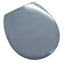 Armitage Shanks Contour 21 Toilet Seat & Cover & Bottom Fix Hinges GREY  S4058LJ
