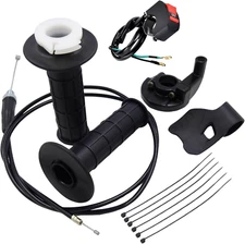 Mini Bike Throttle Assembly Throttle Cable Compatible with 50cc 90cc 110cc 125cc