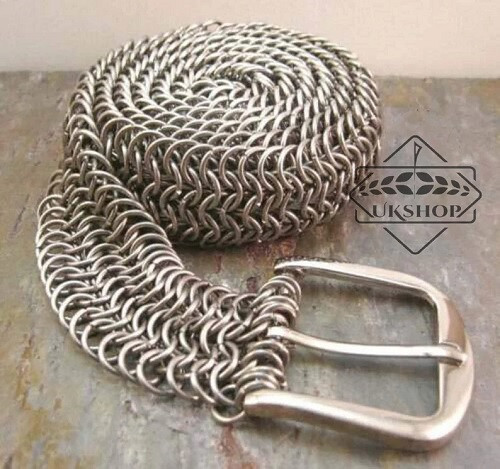 Chain mail Belt, Stainless Steel Chainmaille Belt, Chainmail  display picture 1
