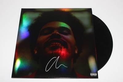 THE WEEKND SIGNED HOLOGRAPHIC AFTER HOURS VINYL ALBUM 2LP RECORD w