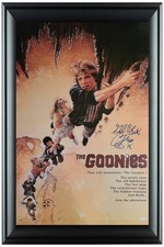 Corey Feldman The Goonies Signed Framed 24x36 Poster ACOA Exact Proof