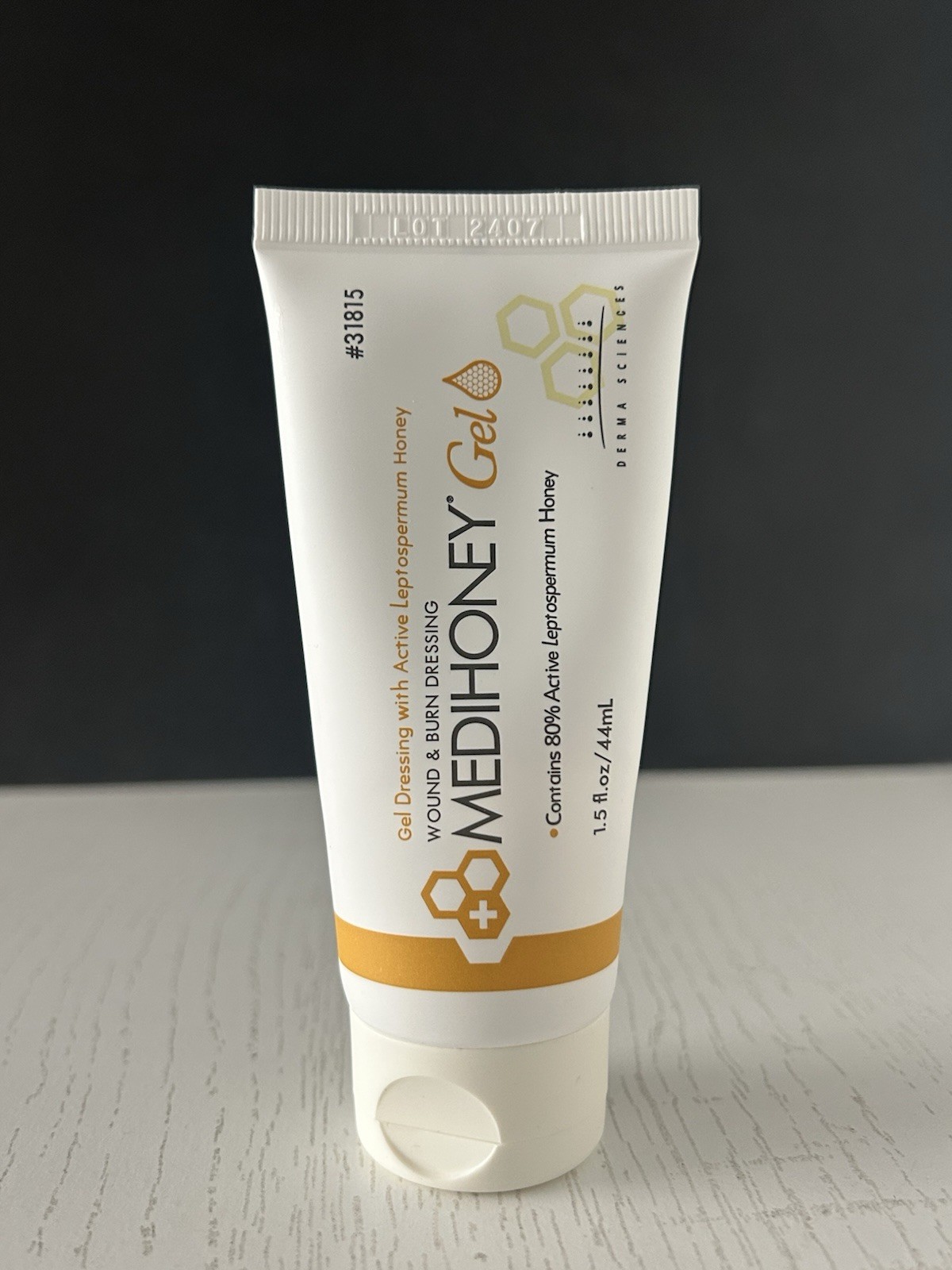 MEDIHONEY GEL IN A TUBE, 1.5 FL OZ, FLIP CAP, STERILE | Byram Healthcare