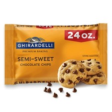 GHIRARDELLI Semi-Sweet Chocolate Premium Baking Chips 24 oz Bag