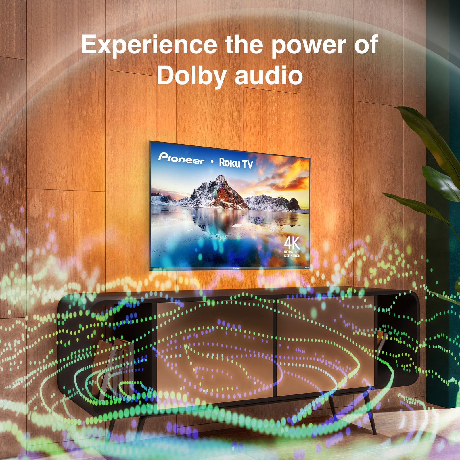 Pioneer 43" Class LED 4K UHD Smart Roku TV 3