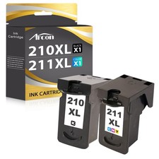 2PK PG-210XL CL-211XL Ink Cartridge for Canon PIXMA MP280 480 490 495 MX320 340