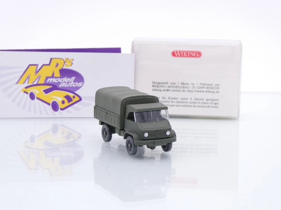Wiking 695 02 # Unimog 404 S in olivegrün der " Bundeswehr " 1:87 ab 4,99 € - Bild 4 von 4
