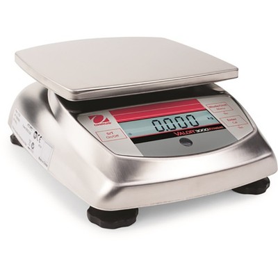 V31X6 compact Valor 3000 Xtreme Bench Scale 6,000 x 1g