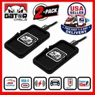 2-Pack Wireless Phone Charger Pad Mat Fast Charge 15W for iPhone Samsung LG Moto
